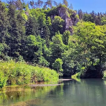 Natur, Ruhe Und Traumhafter Ausblick, Moderne Am Tor Zur Fraenkischen Schweiz Apartment Schnabelwaid
